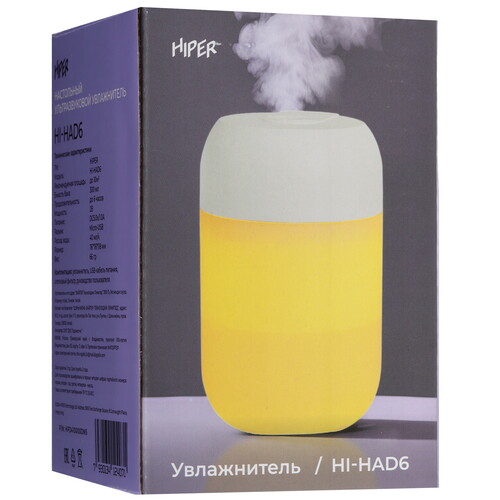 Купить Увлажнитель воздуха HIPER HI-HAD6  5459733. Характеристики, отзывы и цены в Донецке