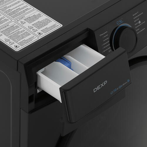Купить Стиральная машина DEXP WM-F712KMA/BBSI черный  5429384. Характеристики, отзывы и цены в Донецке