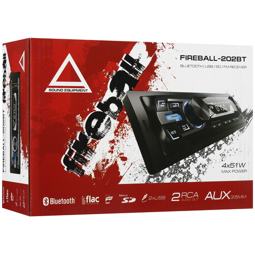 Купить Автопроигрыватель AurA FIREBALL-202BT  5608240. Характеристики, отзывы и цены в Донецке