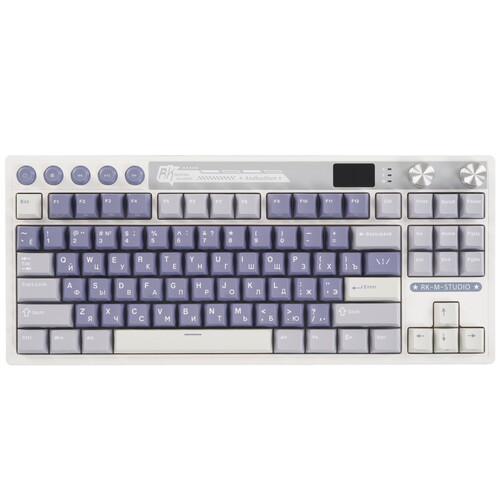 Купить Клавиатура проводная + беспроводная Royal Kludge M87  9226439. Характеристики, отзывы и цены в Донецке