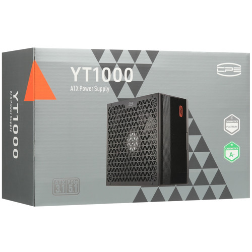 Купить Блок питания PCCooler YT1000 [P5-YT1000-P1FFBK1-EU] черный  5640122. Характеристики, отзывы и цены в Донецке