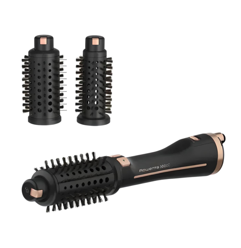 Купить Фен-щетка Rowenta Ultimate Experience CF9620F0 черный/золотистый  5608585. Характеристики, отзывы и цены в Донецке