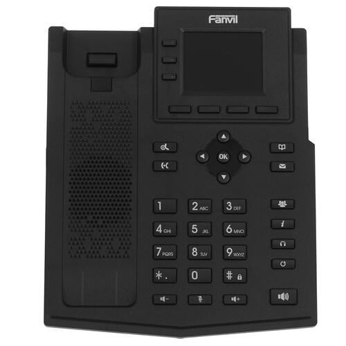 Купить Телефон VoIP Fanvil X303 черный  9983638. Характеристики, отзывы и цены в Донецке