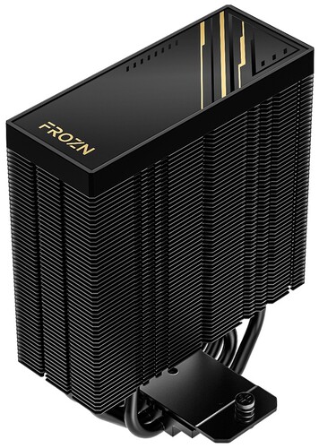 Купить Кулер для процессора ID-COOLING FROZN A410 GLD  черный  5619609. Характеристики, отзывы и цены в Донецке