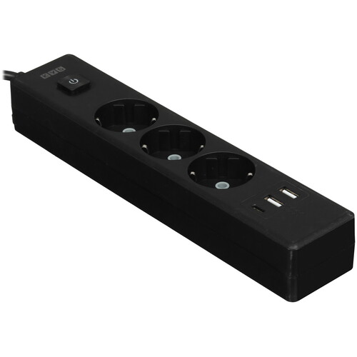 Купить Удлинитель Power Cube PC-6B-2M черный  9196397. Характеристики, отзывы и цены в Донецке