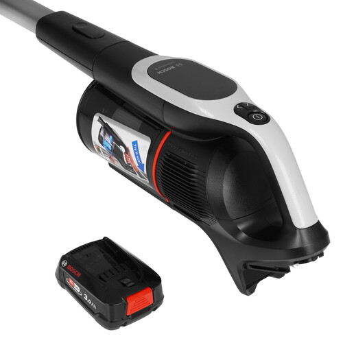 Купить Пылесос  вертикальный  Bosch BCS931GAC  серый  9258303. Характеристики, отзывы и цены в Донецке