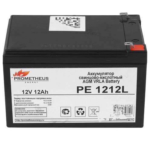 Купить Аккумуляторная батарея для ИБП Prometheus Energy PE 1212L  9213600. Характеристики, отзывы и цены в Донецке