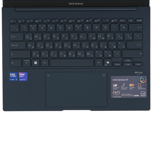 Купить 14" Ноутбук ASUS Zenbook 14 UX3405CA-PP475 синий  5612585. Характеристики, отзывы и цены в Донецке