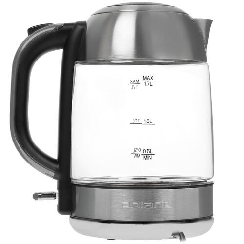 Купить Электрочайник Polaris PWK 1791CGL серебристый  1344994. Характеристики, отзывы и цены в Донецке