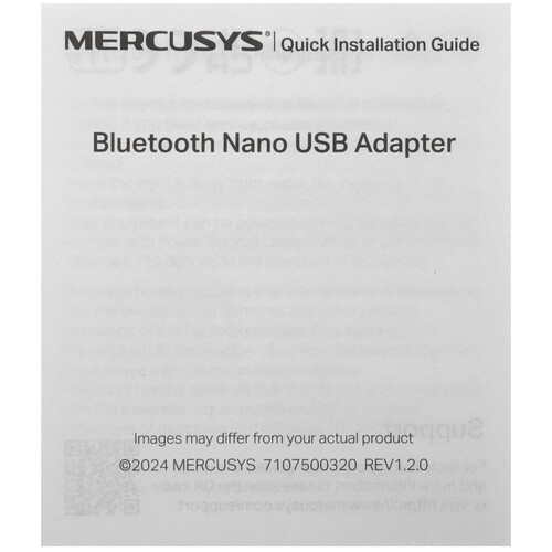 Купить Bluetooth адаптер Mercusys MA530  9277050. Характеристики, отзывы и цены в Донецке