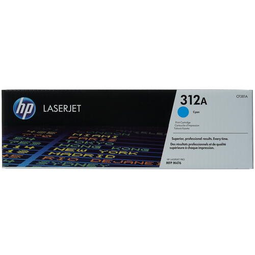 Купить Картридж лазерный HP 312A (CF381A) голубой  7939503. Характеристики, отзывы и цены в Донецке