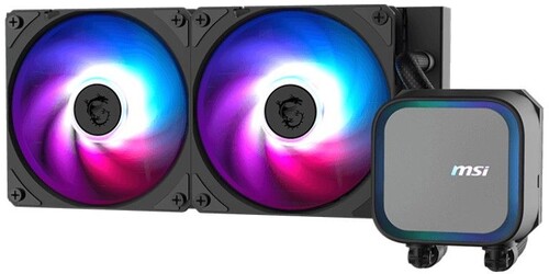 Купить Система охлаждения MSI MAG CORELIQUID A13 240 черная  5610930. Характеристики, отзывы и цены в Донецке