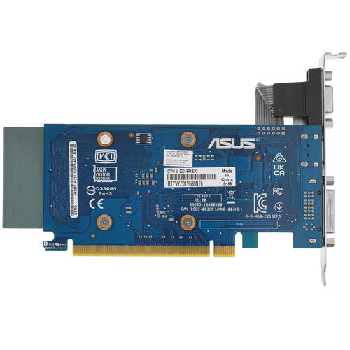 Купить Видеокарта ASUS GeForce GT 710 Silent LP EVO [GT710-SL-2GD3-BRK-EVO]  5434428. Характеристики, отзывы и цены в Донецке