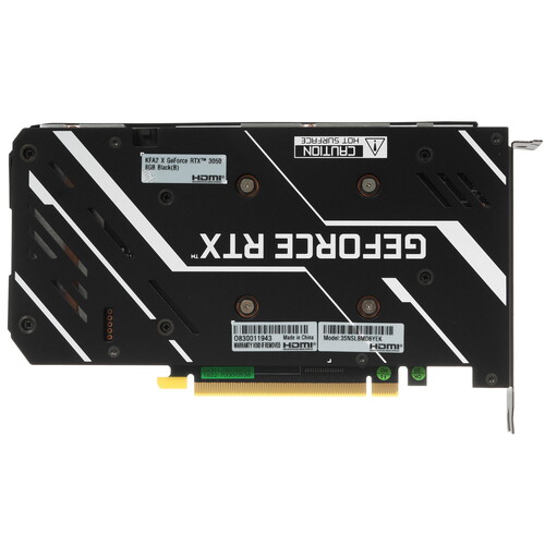 Купить Видеокарта KFA2 GeForce RTX 3050 X Black BULK [35NSL8MD6YEK]  5638103. Характеристики, отзывы и цены в Донецке