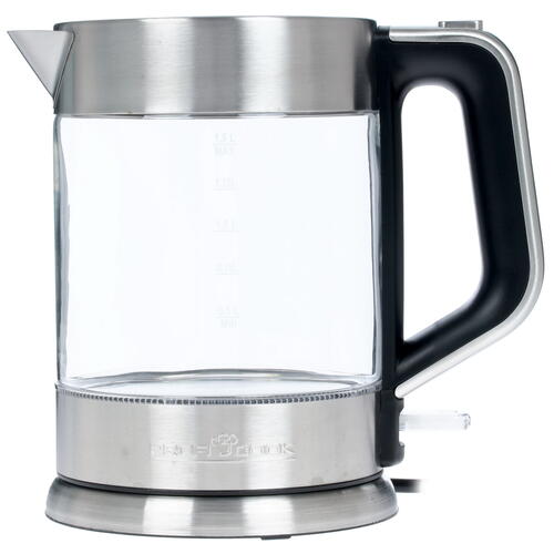 Купить Электрочайник Profi Cook PC-WKS 1107 G серебристый  1087709. Характеристики, отзывы и цены в Донецке
