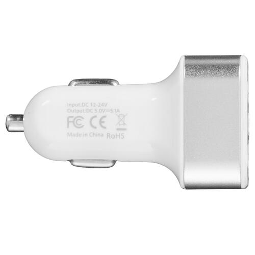 Купить Автомобильное ЗУ Cablexpert MP3A-UC-CAR17 белый  9064729. Характеристики, отзывы и цены в Донецке