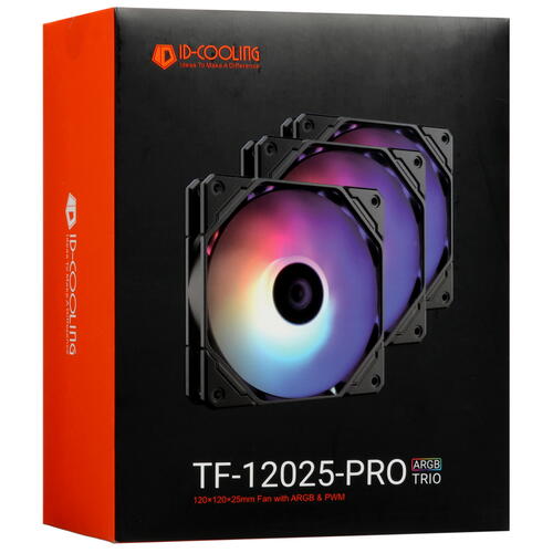 Купить Комплект вентиляторов ID-COOLING TF Series  5443931. Характеристики, отзывы и цены в Донецке