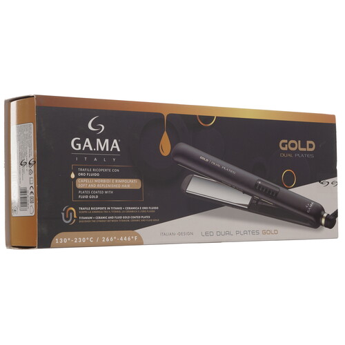 Купить Выпрямитель для волос GA.MA CP14 LED DUAL PLATE GOLD - S  9052909. Характеристики, отзывы и цены в Донецке