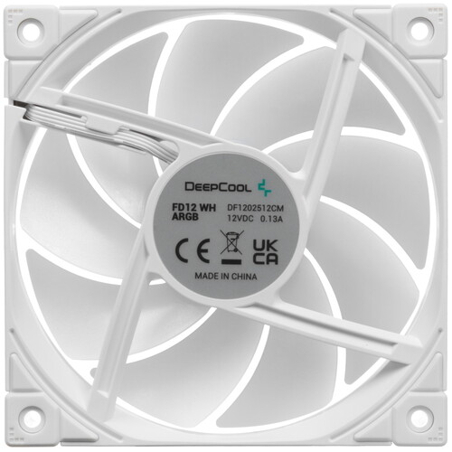 Купить Комплект вентиляторов DEEPCOOL FD12 ARGB [FD12 ARGB 3-in-1 White] белый  5496100. Характеристики, отзывы и цены в Донецке