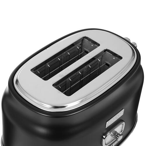 Купить Тостер Kitfort KT-2075-2 черный  5352602. Характеристики, отзывы и цены в Донецке