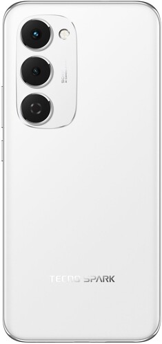 Купить 6.78" Смартфон Tecno SPARK 40 Pro+ 256 ГБ белый  5633304. Характеристики, отзывы и цены в Донецке