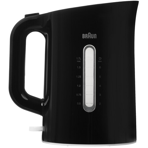 Купить Электрочайник Braun WK1100BK черный  5319973. Характеристики, отзывы и цены в Донецке
