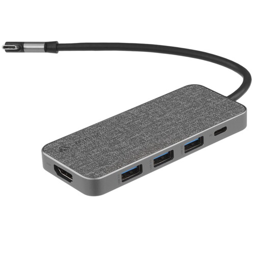 Купить Док-станция Lyambda Slim Aluminum LC129 серый  5471177. Характеристики, отзывы и цены в Донецке