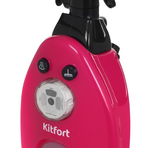 Купить Пароочиститель Kitfort КТ-3940 розовый  9241140. Характеристики, отзывы и цены в Донецке