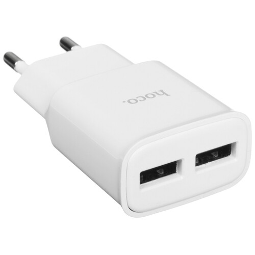 Купить Сетевое зарядное устройство Hoco C88A Star Round белый  5459380. Характеристики, отзывы и цены в Донецке