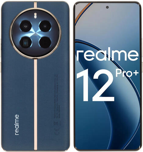 Купить 6.7" Смартфон realme 12 Pro+ 256 ГБ синий  5452216. Характеристики, отзывы и цены в Донецке