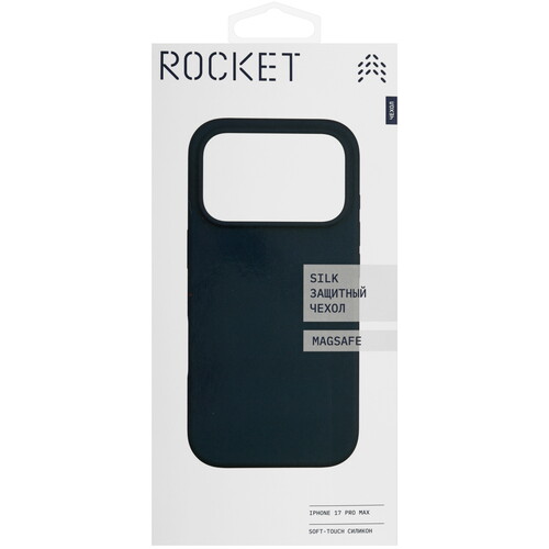Купить Накладка  Rocket Silk для Apple iPhone 17 Pro Max синий  5639101. Характеристики, отзывы и цены в Донецке