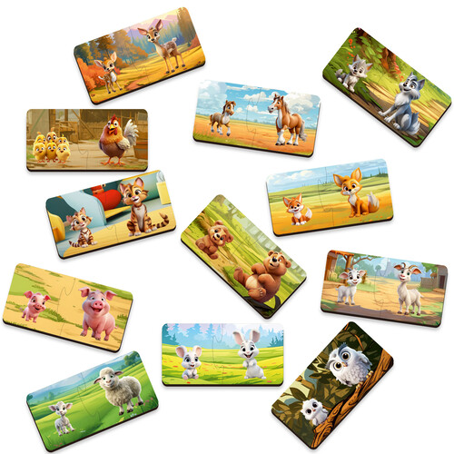 Купить Пазл UNIDRAGON KIDS Мама и малыш 3+  9136952. Характеристики, отзывы и цены в Донецке