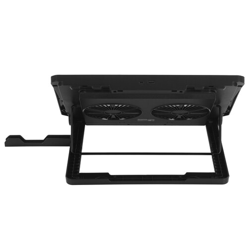 Купить Охлаждающая подставка Digma D-NCP170-2x110RGB черный  9300792. Характеристики, отзывы и цены в Донецке