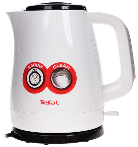 Купить Электрочайник Tefal Delfini KO150130 белый  1048430. Характеристики, отзывы и цены в Донецке