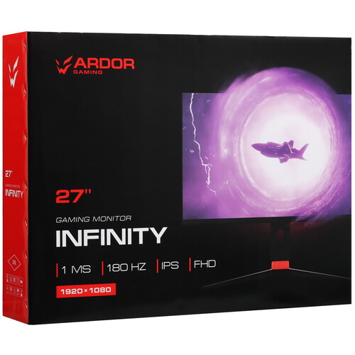 Купить 27" Монитор ARDOR GAMING INFINITY AF27H1 черный  9213519. Характеристики, отзывы и цены в Донецке