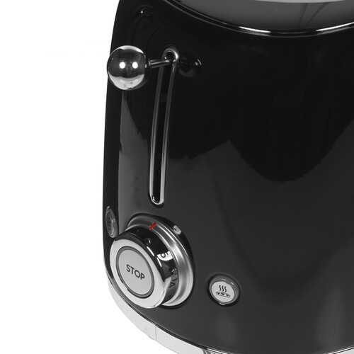 Купить Тостер Smeg TSF01BLEU черный  1152597. Характеристики, отзывы и цены в Донецке