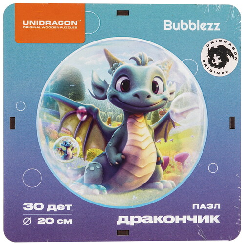 Купить Пазл Unidragon Bubblezz Дракончик 3+  9136935. Характеристики, отзывы и цены в Донецке
