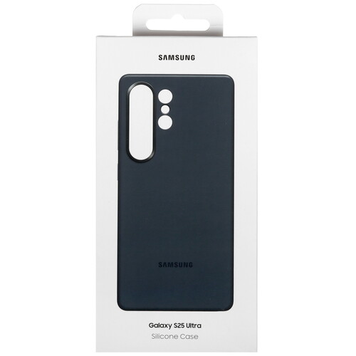 Купить Накладка  Samsung Silicone Case для Samsung Galaxy S25 Ultra черный  5613526. Характеристики, отзывы и цены в Донецке