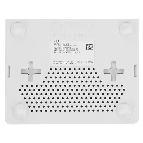 Купить Wi-Fi роутер MikroTik hAP  5048369. Характеристики, отзывы и цены в Донецке