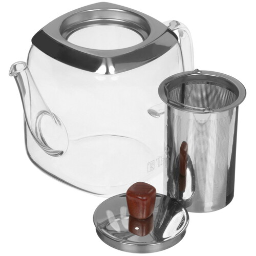 Купить Чайник заварочный Taller Cavendish 31380 прозрачный  5450563. Характеристики, отзывы и цены в Донецке