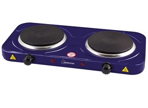 Купить Плита компактная электрическая Homestar HS-1104 фиолетовый  9907329. Характеристики, отзывы и цены в Донецке