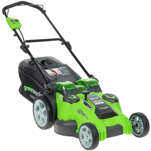 Купить Газонокосилка аккумуляторная GreenWorks  G40LM49DBK4 40V  1132922. Характеристики, отзывы и цены в Донецке