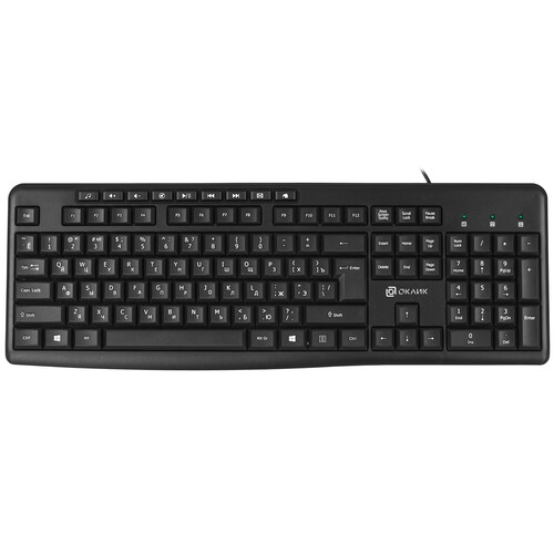 Купить Клавиатура+мышь  проводная  Oklick S650 черный  5603316. Характеристики, отзывы и цены в Донецке