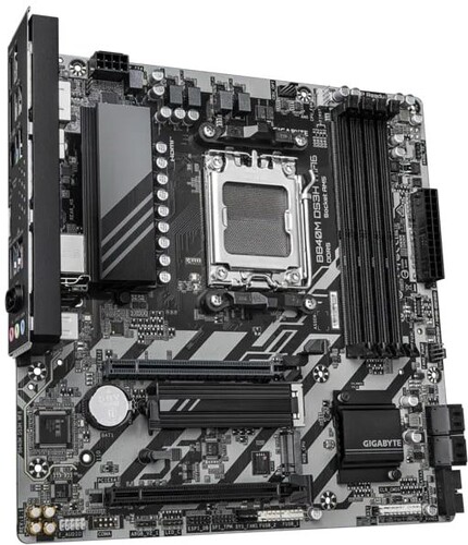 Купить Материнская плата Gigabyte B840M DS3H WF6  5633329. Характеристики, отзывы и цены в Донецке