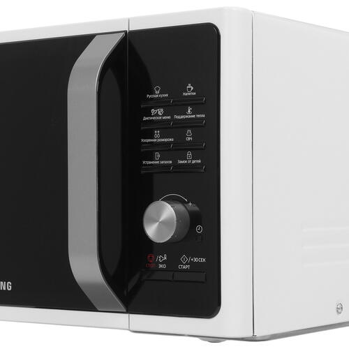 Купить Микроволновая печь Samsung MS23F301TQW белый  7910078. Характеристики, отзывы и цены в Донецке