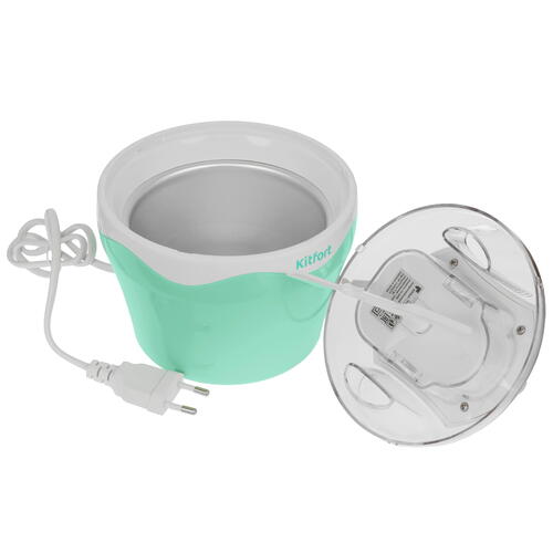 Купить Мороженица Kitfort КТ-1835 зеленый  9070061. Характеристики, отзывы и цены в Донецке