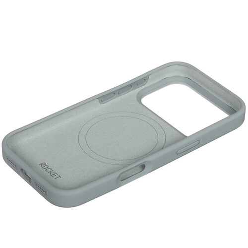 Купить Накладка  Rocket Silk для Apple iPhone 17 Pro серый  5639083. Характеристики, отзывы и цены в Донецке