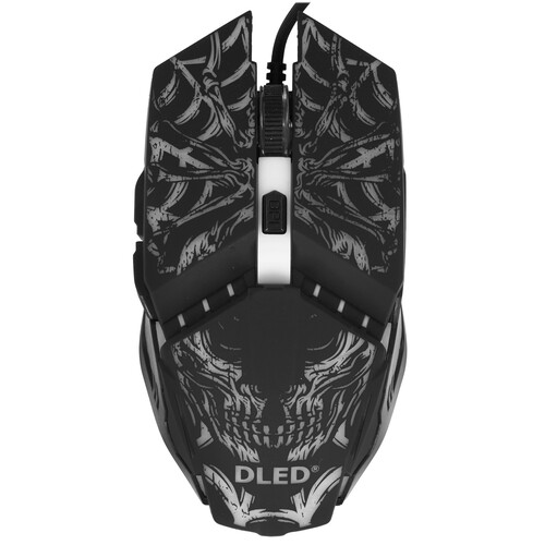 Купить Мышь проводная DLED GM1095 [10626] черный  9174993. Характеристики, отзывы и цены в Донецке