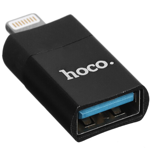 Купить OTG-переходник Hoco черный  5474913. Характеристики, отзывы и цены в Донецке