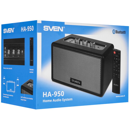 Купить Колонки SVEN HA-950 черный  9199796. Характеристики, отзывы и цены в Донецке